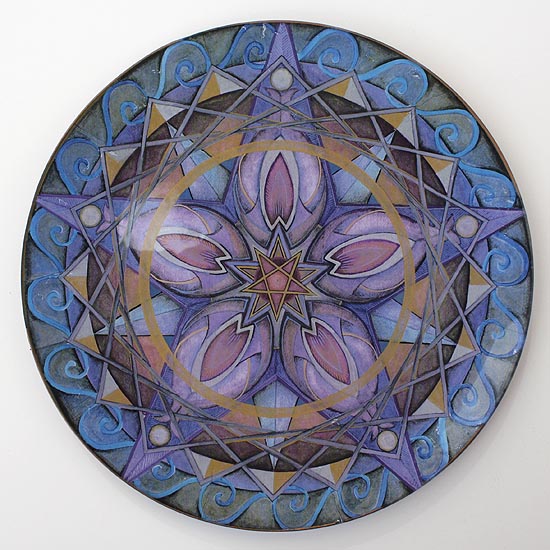 Truth Mandala Plate Mandala Art Plates