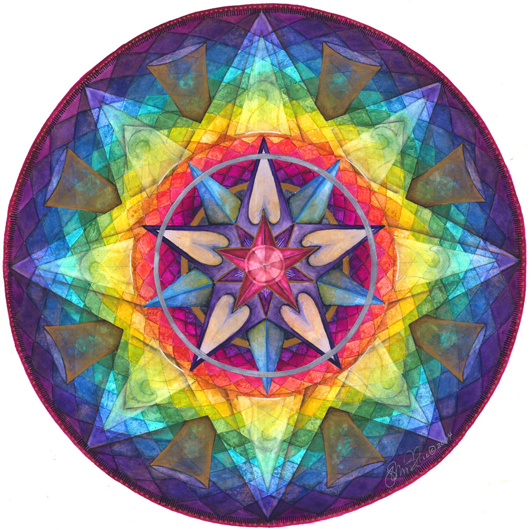 Joy Mandala Print Mandala Art Plates