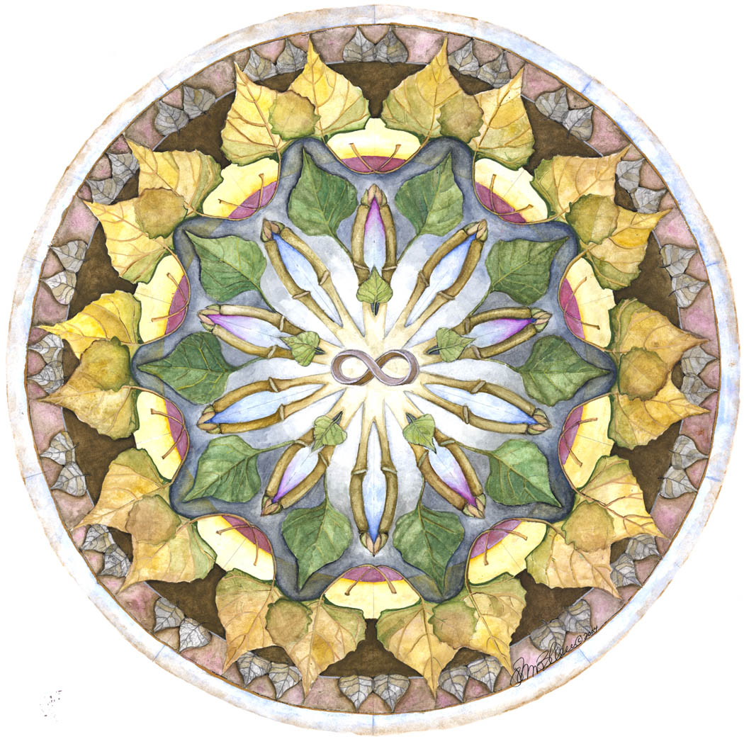 Prosperity Mandala Print Mandala Art Plates